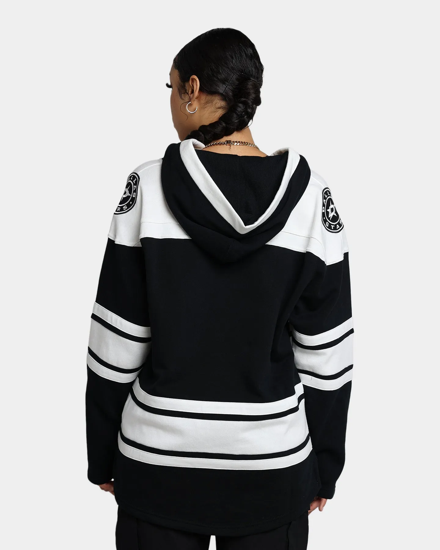 47 Brand Dallas Stars Superior Lacer Hoodie Jet Black