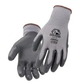 Black Stallion AccuFlex 13-Gauge PU-Coated Poly Knit Glove, 12/pk - GC3135-GY