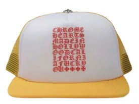 Chrome Hearts Eyechart Trucker Hat