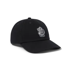 HUF Club 6-Panel Curved Visor Strapback Hat