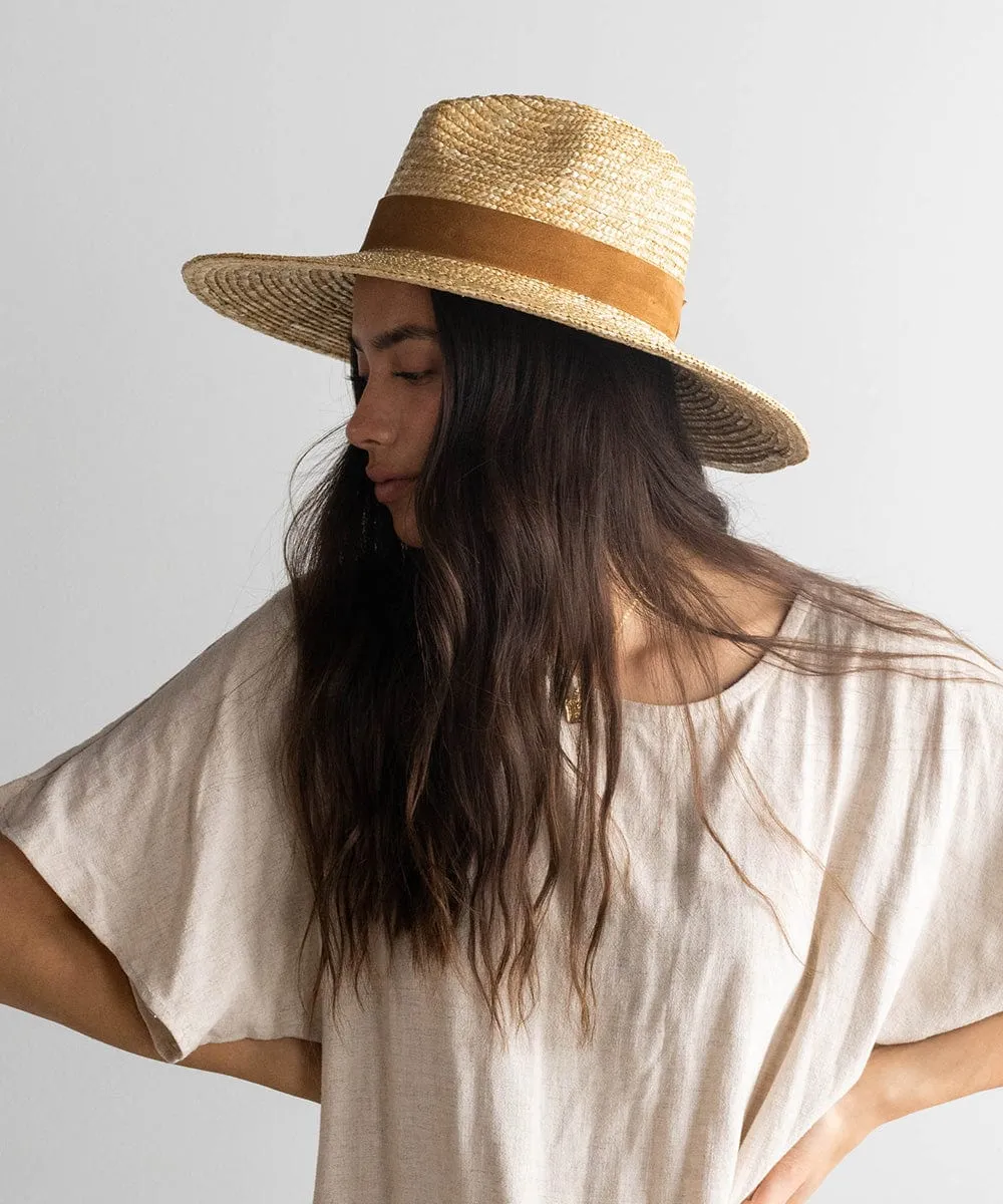 Isla Straw Fedora