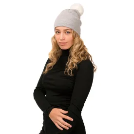 Loren Beanie (Grey/White)