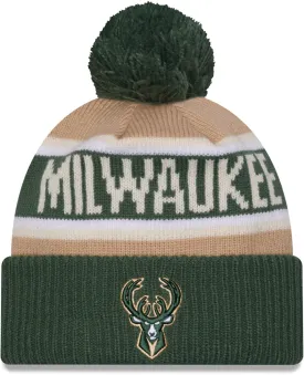 Milwaukee Bucks New Era NBA 2024 Draft Team Beanie