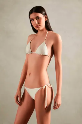 New Pois Solid Triangle Bikini