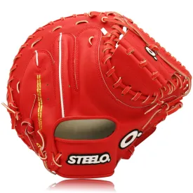 Red 'Hype 1' PRO HYDE™ Series Catcher's Mitt - 33.00 Inch RHT