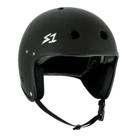 S1 Retro Lifer E-Helmet  - Matte Black