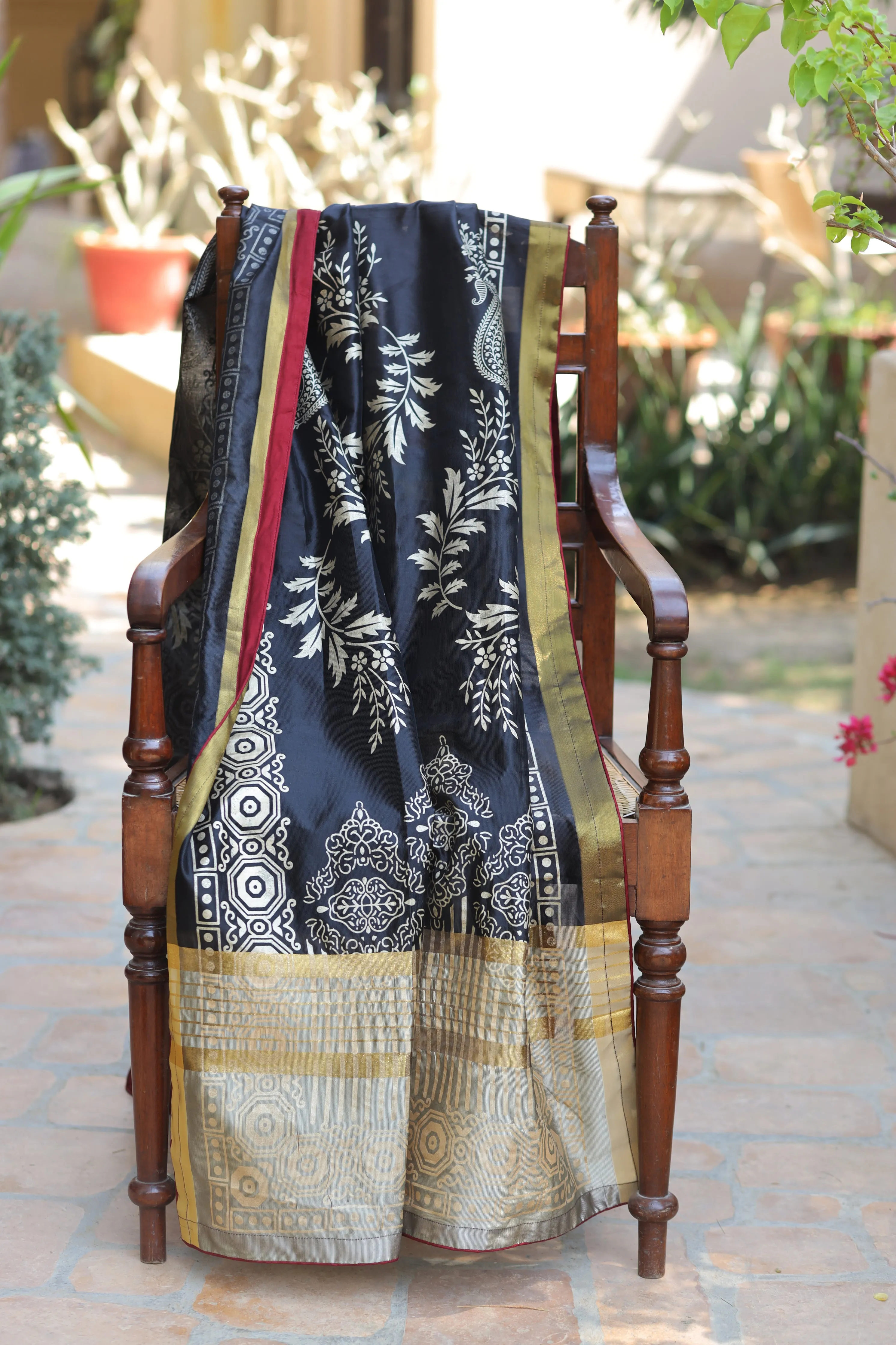 SHAB Unstitched (Frock & Duppata)