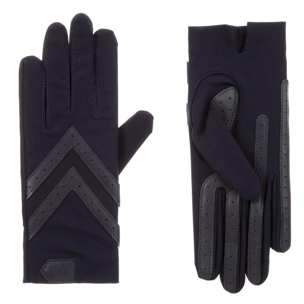 Women's Chevron Shortie Spandex Gloves with smartDri® and smarTouch®